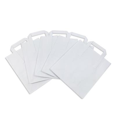 Kraft Paper SOS Bags (Brown & White)