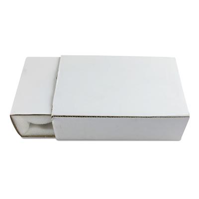 Shell & Slide Foam Lined White Boxes
