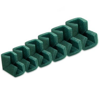 Foam U-Profile Corners - Jiffy Ocean Green