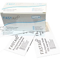 Alcohol Based Sachets of Wipes