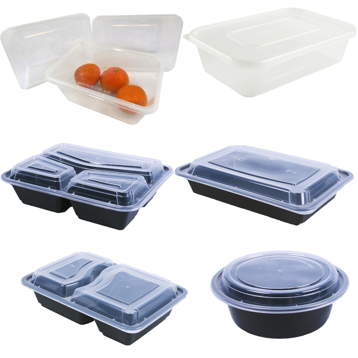 Microwave/Meal Prep Containers